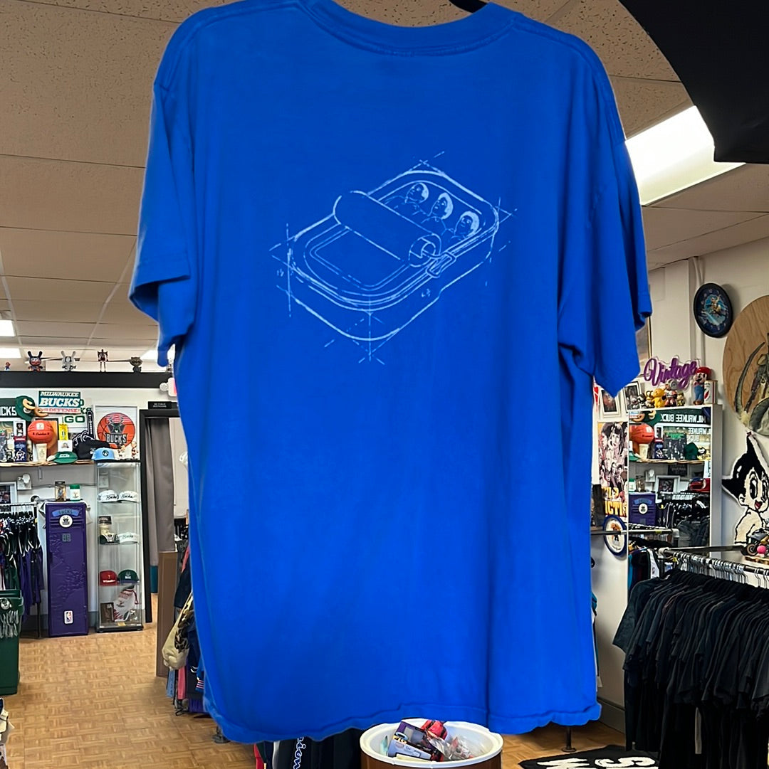 Hello Nasty Sketch Blue T-Shirt