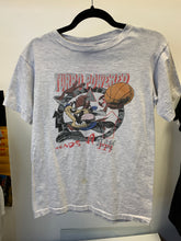 Load image into Gallery viewer, “Turbo Powered” Taz gray Y/XL