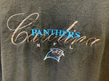 Load image into Gallery viewer, Black faded XXL Carolina Panthers NFL center logo