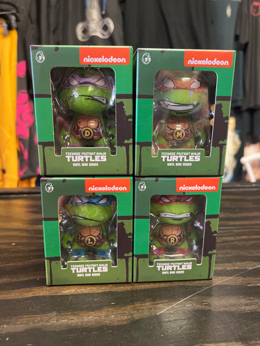 Teenage Mutant Ninja Turtles x Kidrobot vinyl mini series SET OF 4