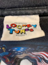 Load image into Gallery viewer, Patriotic Taz front and back art XL black