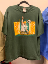 Load image into Gallery viewer, Brett Favre Packers “Thanks 4 the memories” T shirt