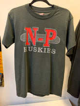 Load image into Gallery viewer, N-P Huskies faded black Medium