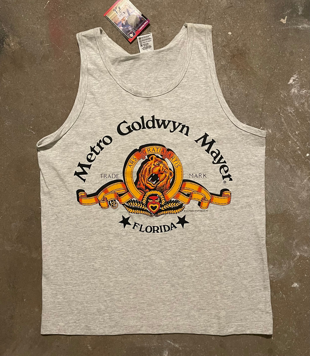 Metro Goldwyn Mayer tank top