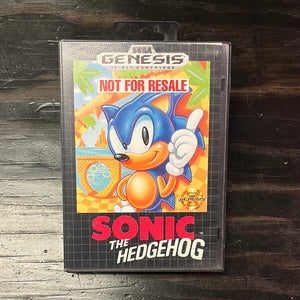 Sonic “Not For Resale” for Sega GENESIS