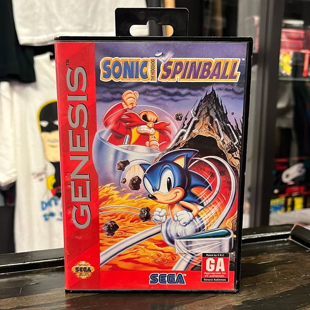 Sonic Spinball SEGA Genesis