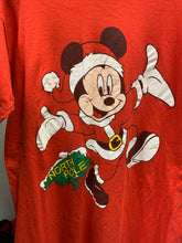 Load image into Gallery viewer, Vintage Mickey Mouse Xmas Sleep T shirt