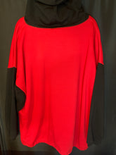 Load image into Gallery viewer, 90s Venezia Black &amp; Red Hoodie