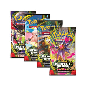 pokemon booster pack size Pokémon TCG: Mega Evolution-Perfect Order Booster Pack (ONE PACK)