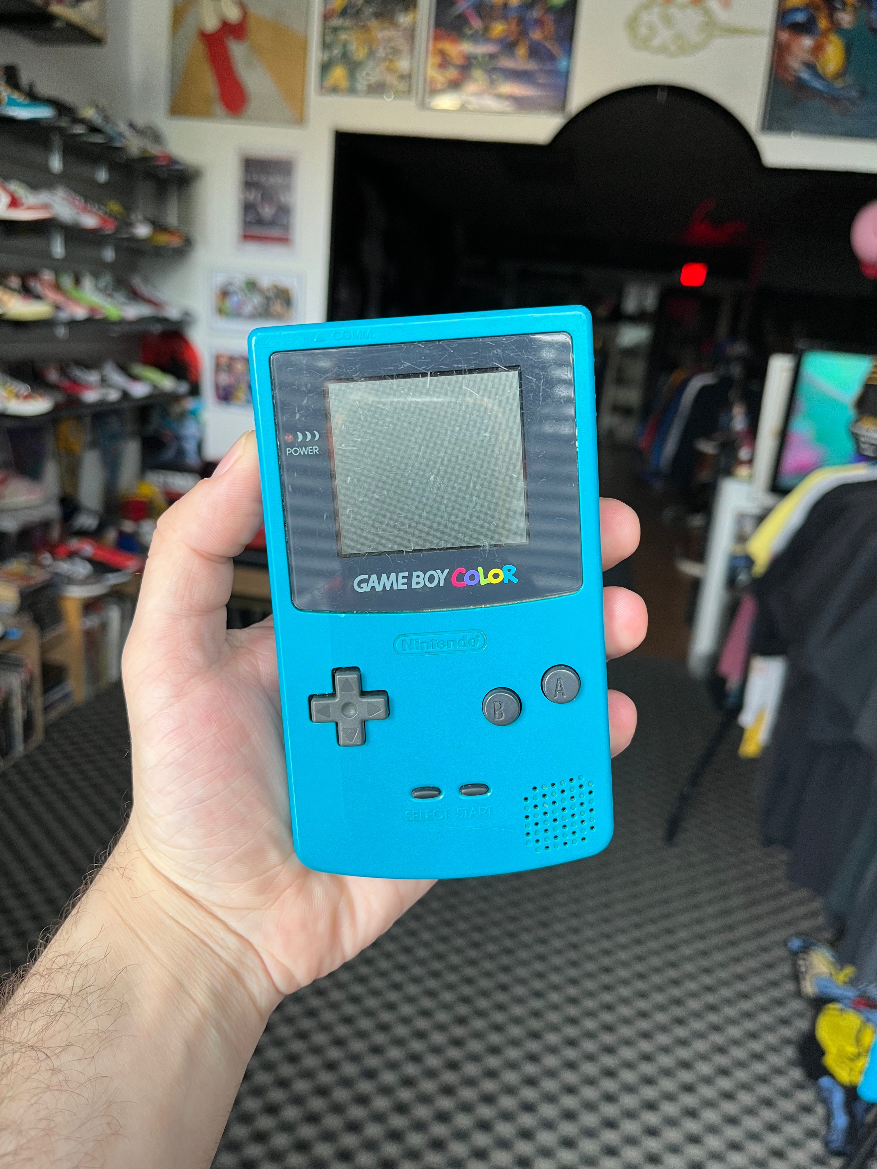 Nintendo GameBoy Color (TEAL) – SayWerd