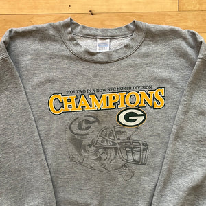 Green Bay Packers “Two In A Row” NFC North Champions Sweater