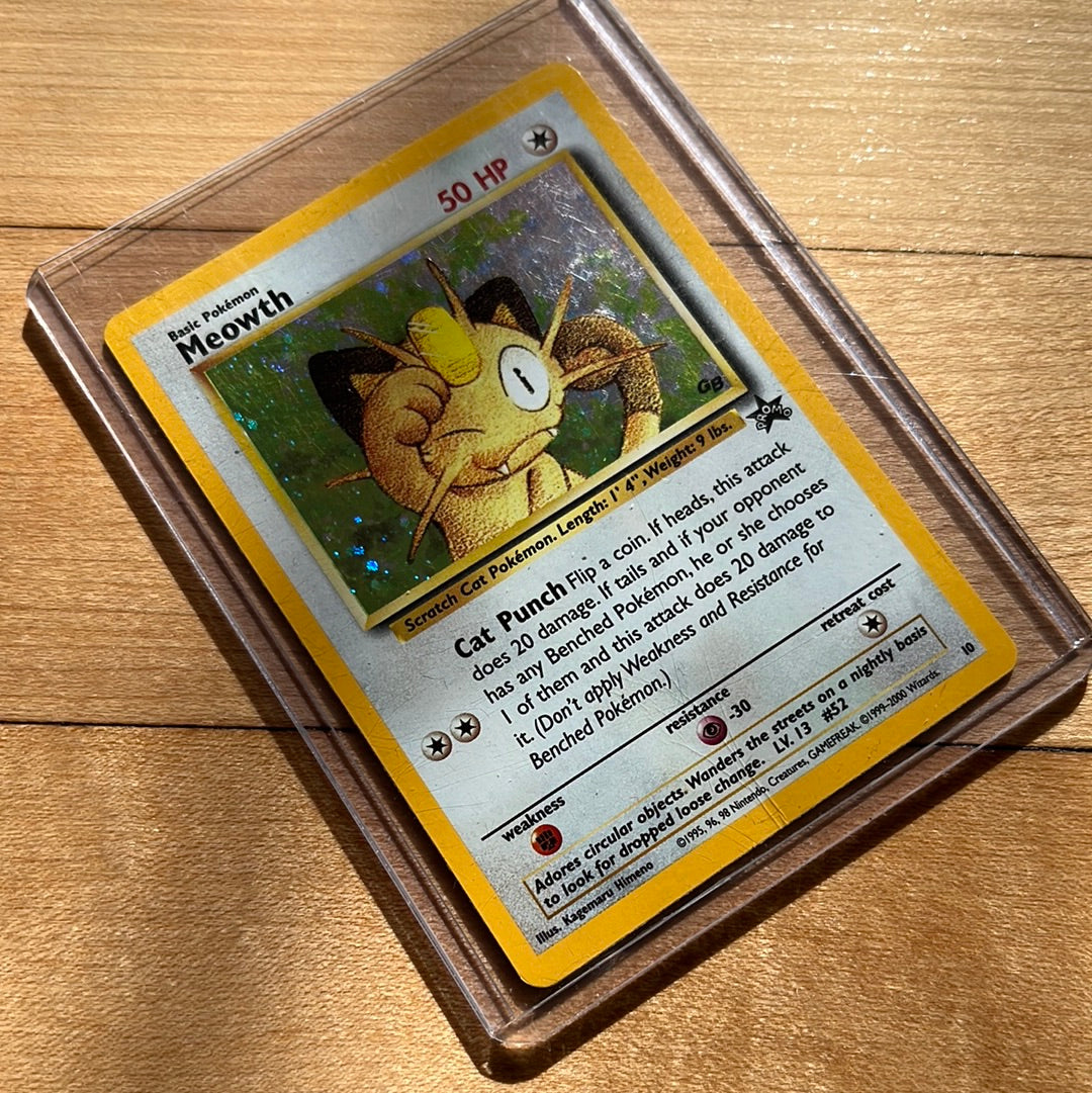 Pokmon TCG Meowth - WoTC Promo SayWerd Pokmon TCG Meowth - WoTC Promo SayWerd
