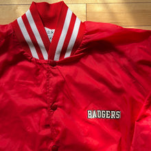 Load image into Gallery viewer, Vintage Wisconsin Badgers Bomber-Style Jacket