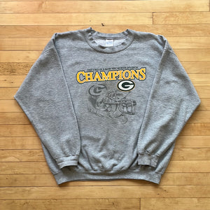 Green Bay Packers “Two In A Row” NFC North Champions Sweater