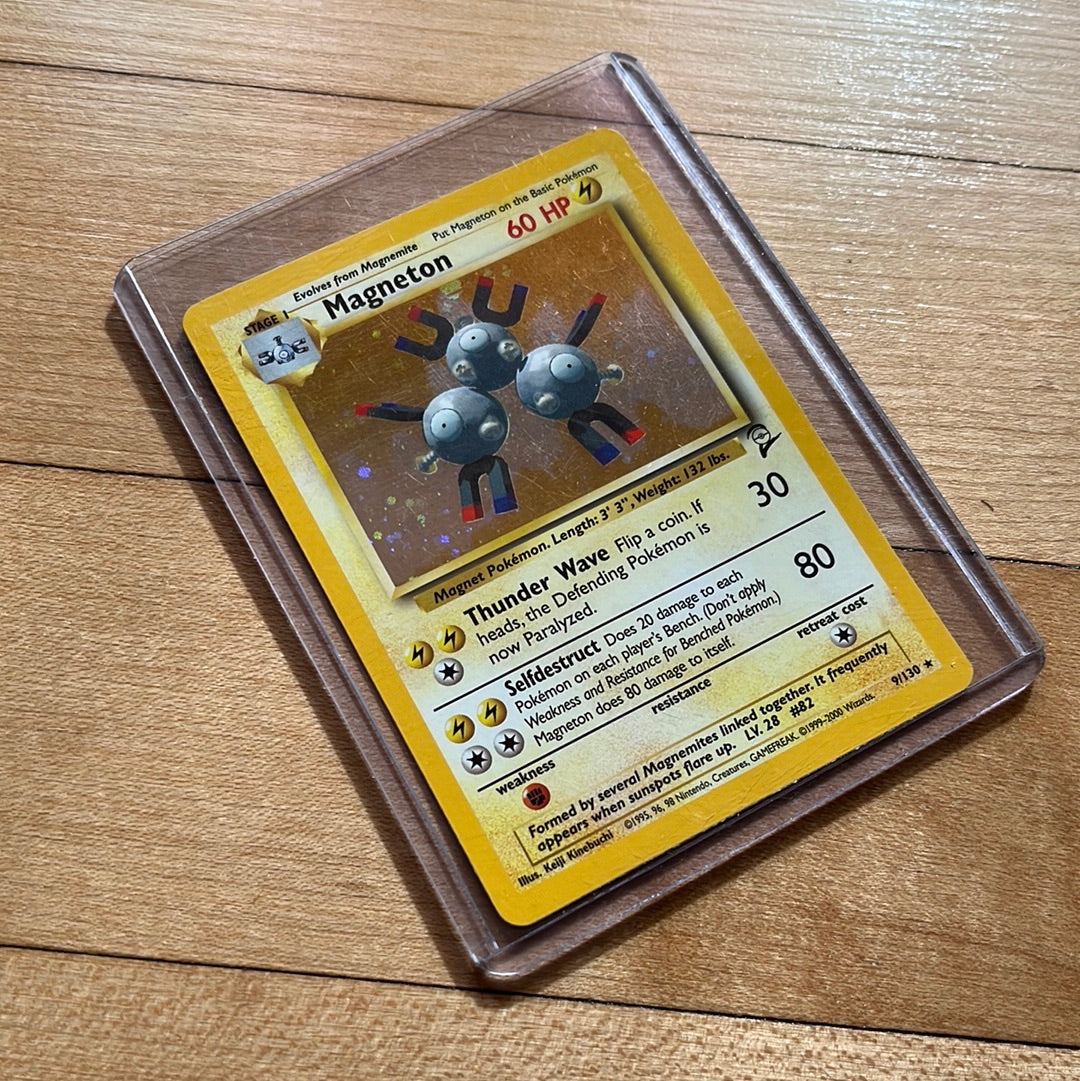 Pokmon TCG Magneton Base Set 2 SayWerd Pokmon TCG Magneton Base Set 2 SayWerd