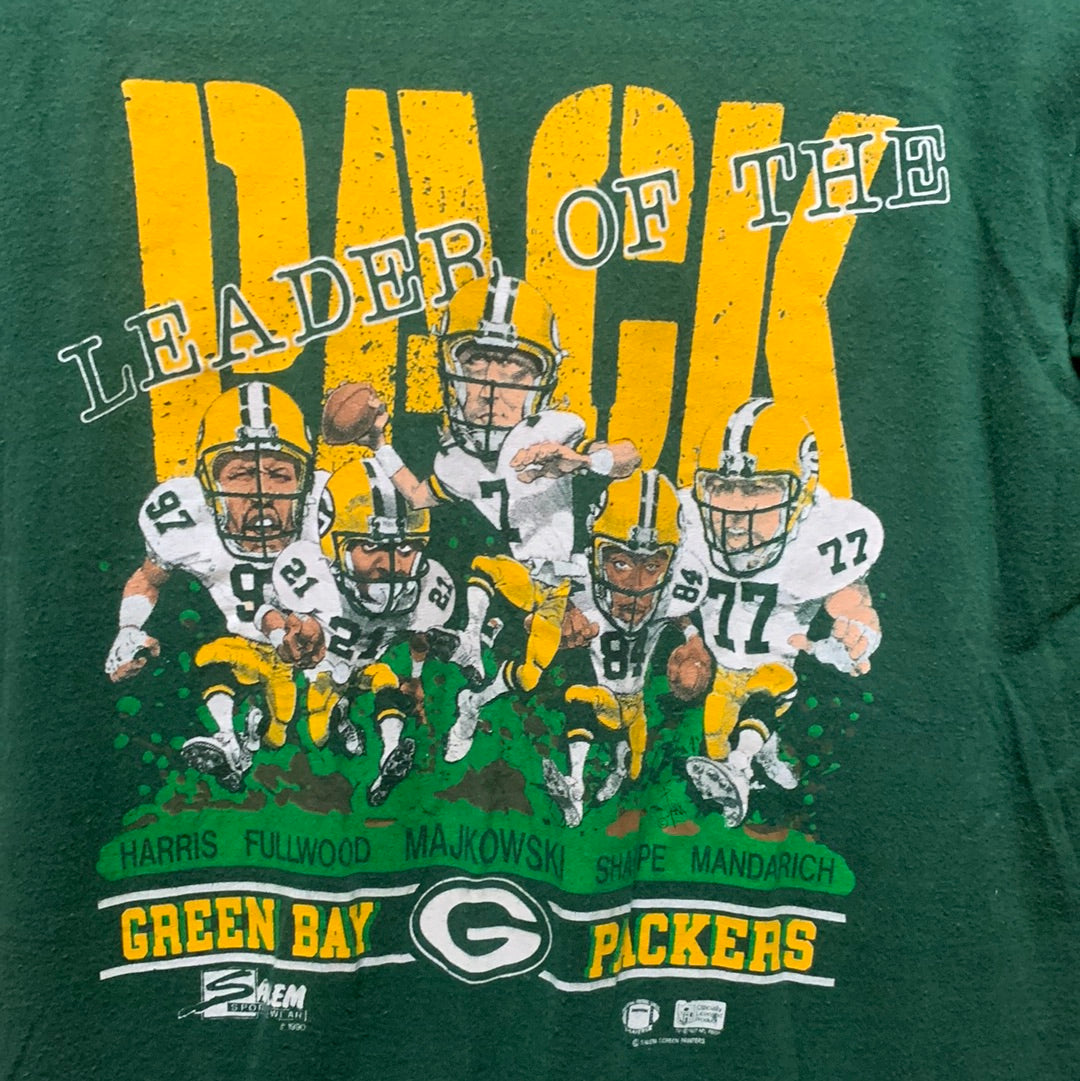 green bay packer gear Vintage Green Bay Packers ‘Leader of the Pack’